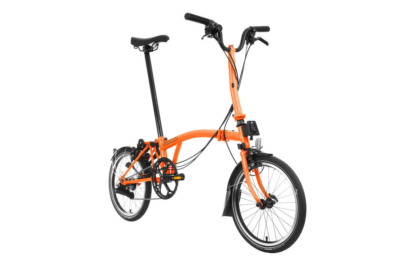 Brompton 2025 C Line Explore Sunset Orange Pre-order