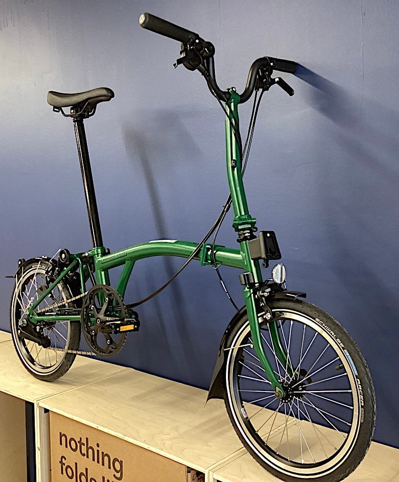 Brompton 2025 C Line Explore Mid Racing Green