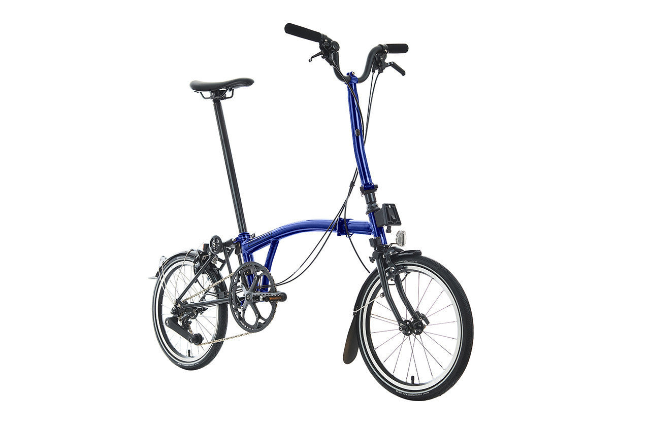 Brompton 2025 P Line Urban (4-speed) Bolt Blue Lacquer Pre-order