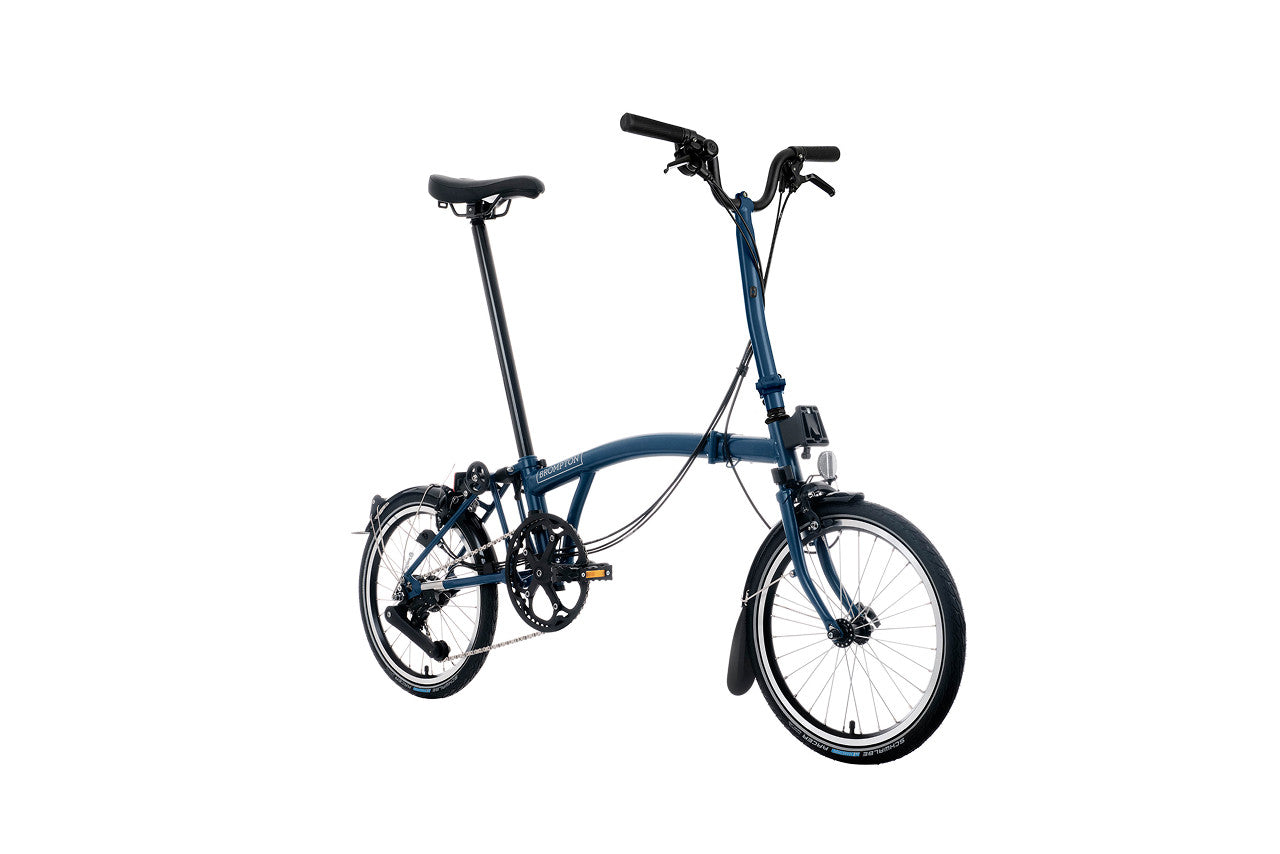 Brompton 2025 C Line Mk6 (12-speed) High Ocean Blue (Coming Soon!)