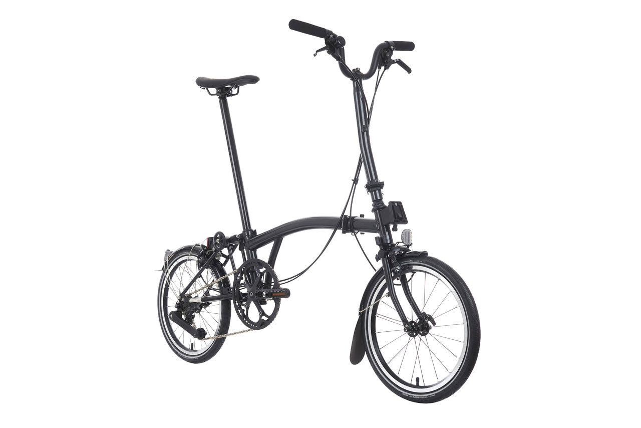 Brompton P-Line Explore (12-speed) Midnight Black Pre-order