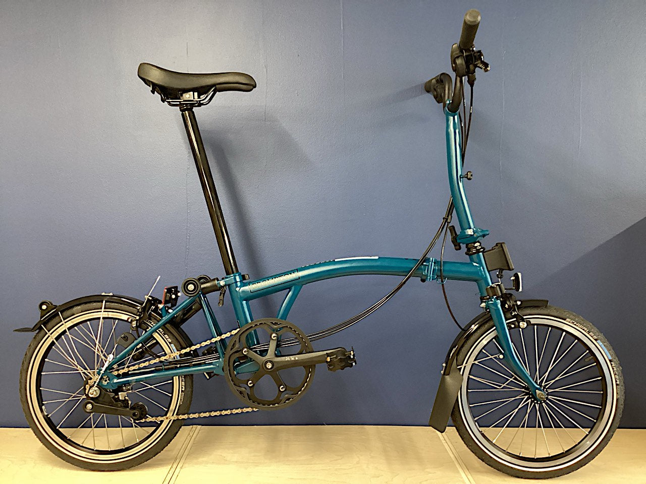 Brompton 2025 C Line Explore Mid Ocean Blue