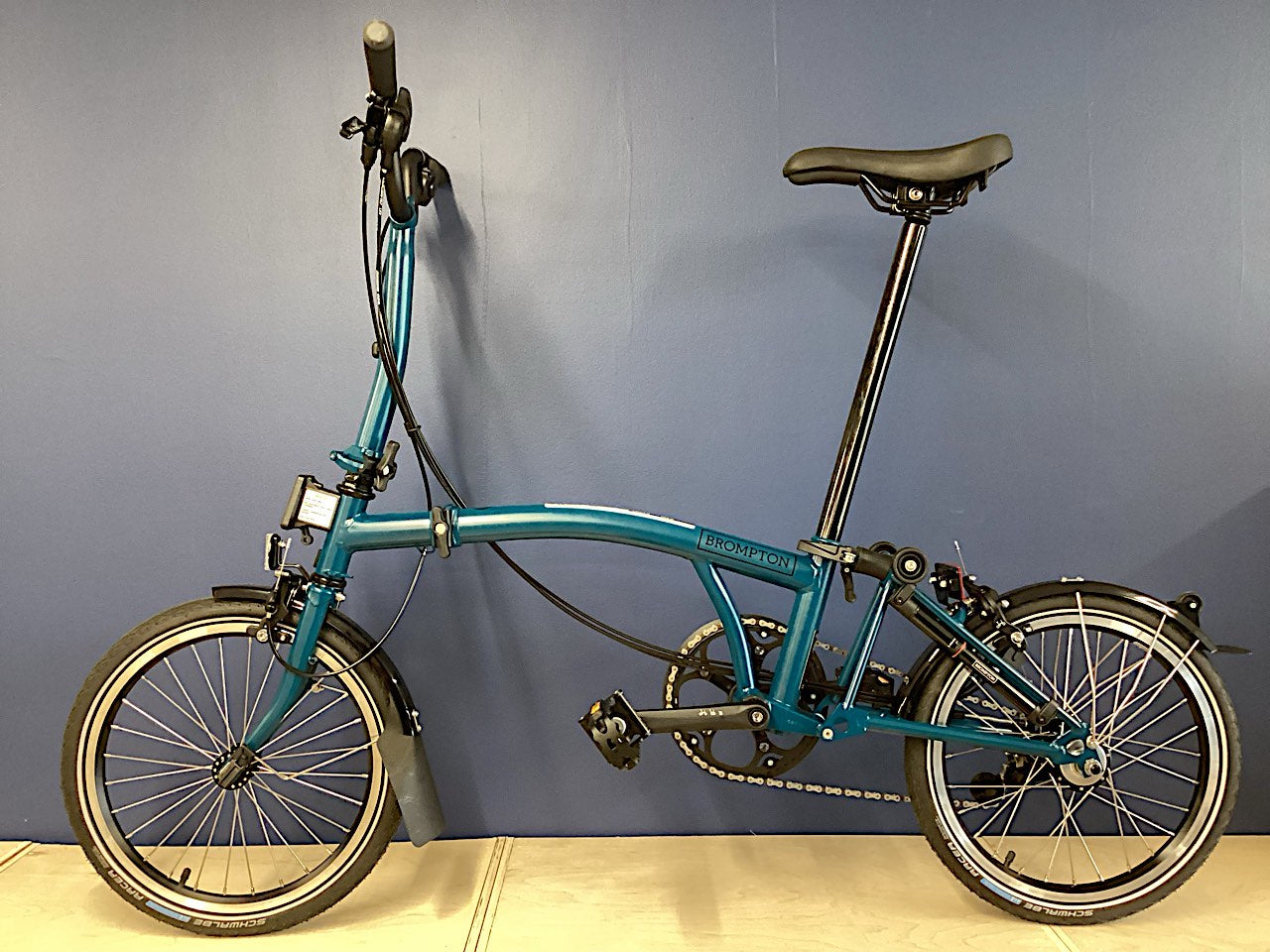 Brompton 2025 C Line Explore Mid Ocean Blue