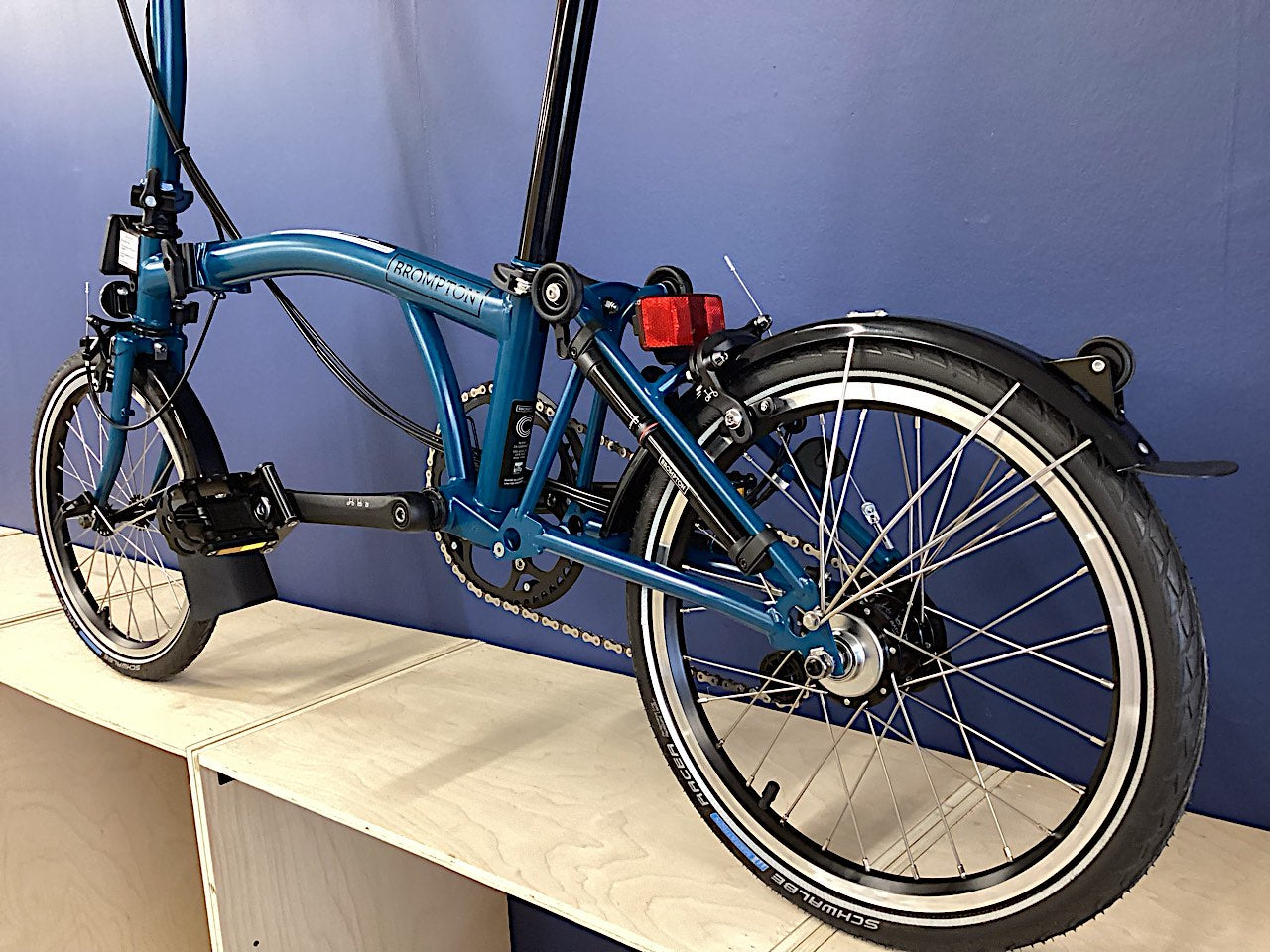 Brompton 2025 C Line Explore Mid Ocean Blue