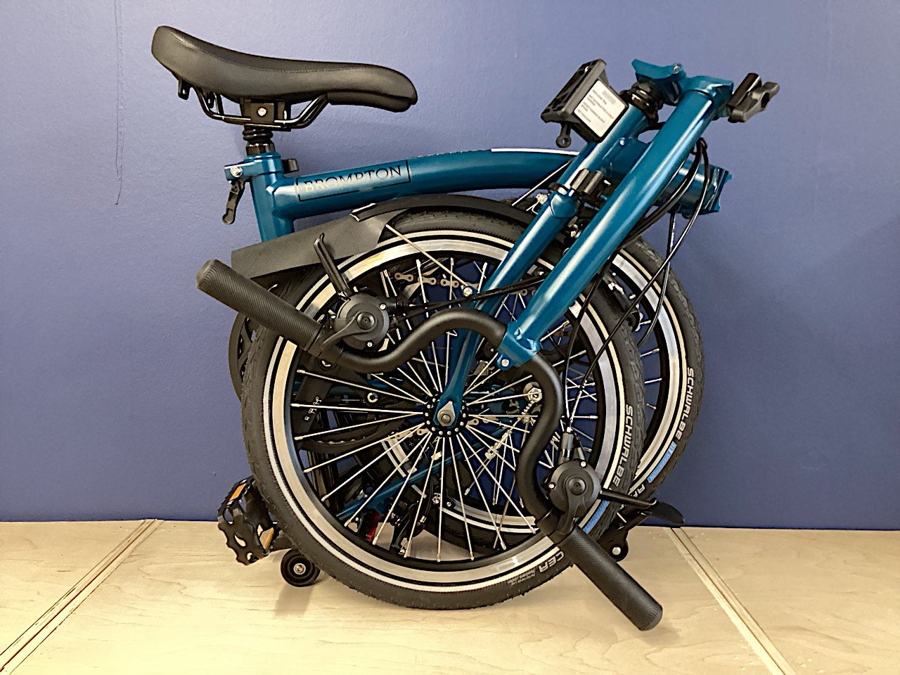 Brompton 2025 C Line Explore Mid Ocean Blue