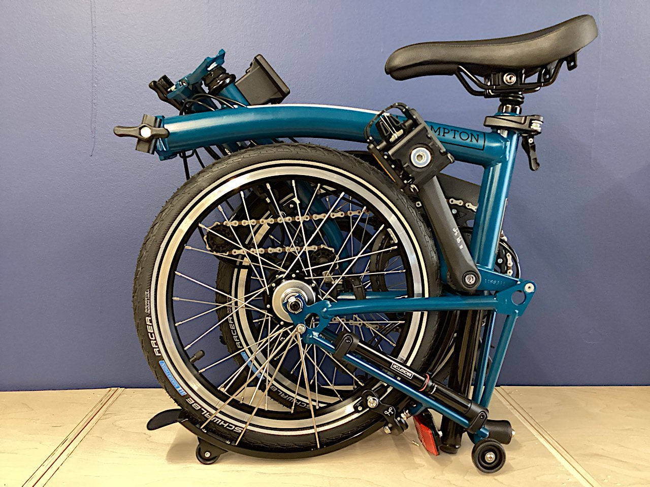 Brompton 2025 C Line Explore Mid Ocean Blue