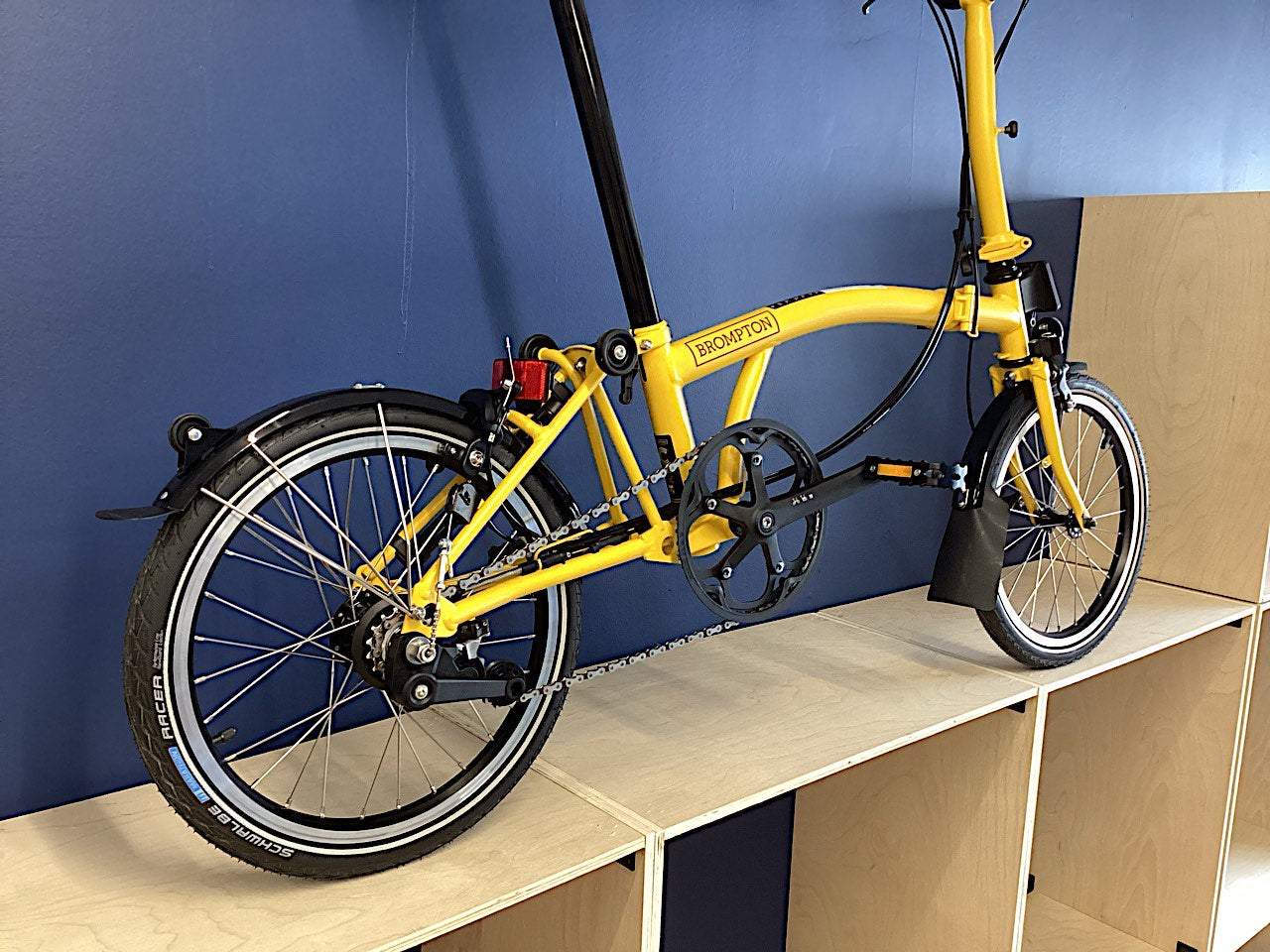 Brompton 2025 C Line Explore Mid Bumblebee Yellow