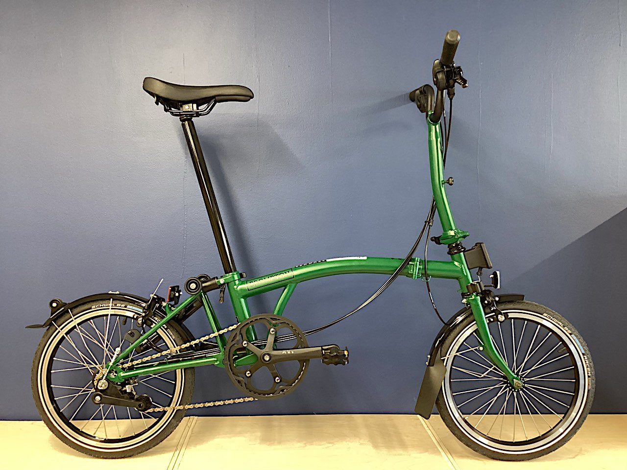 Brompton 2025 C Line Explore Mid Racing Green