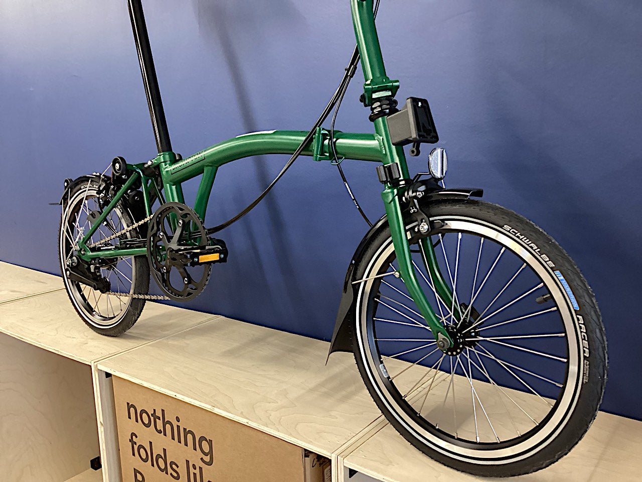 Brompton 2025 C Line Explore Mid Racing Green