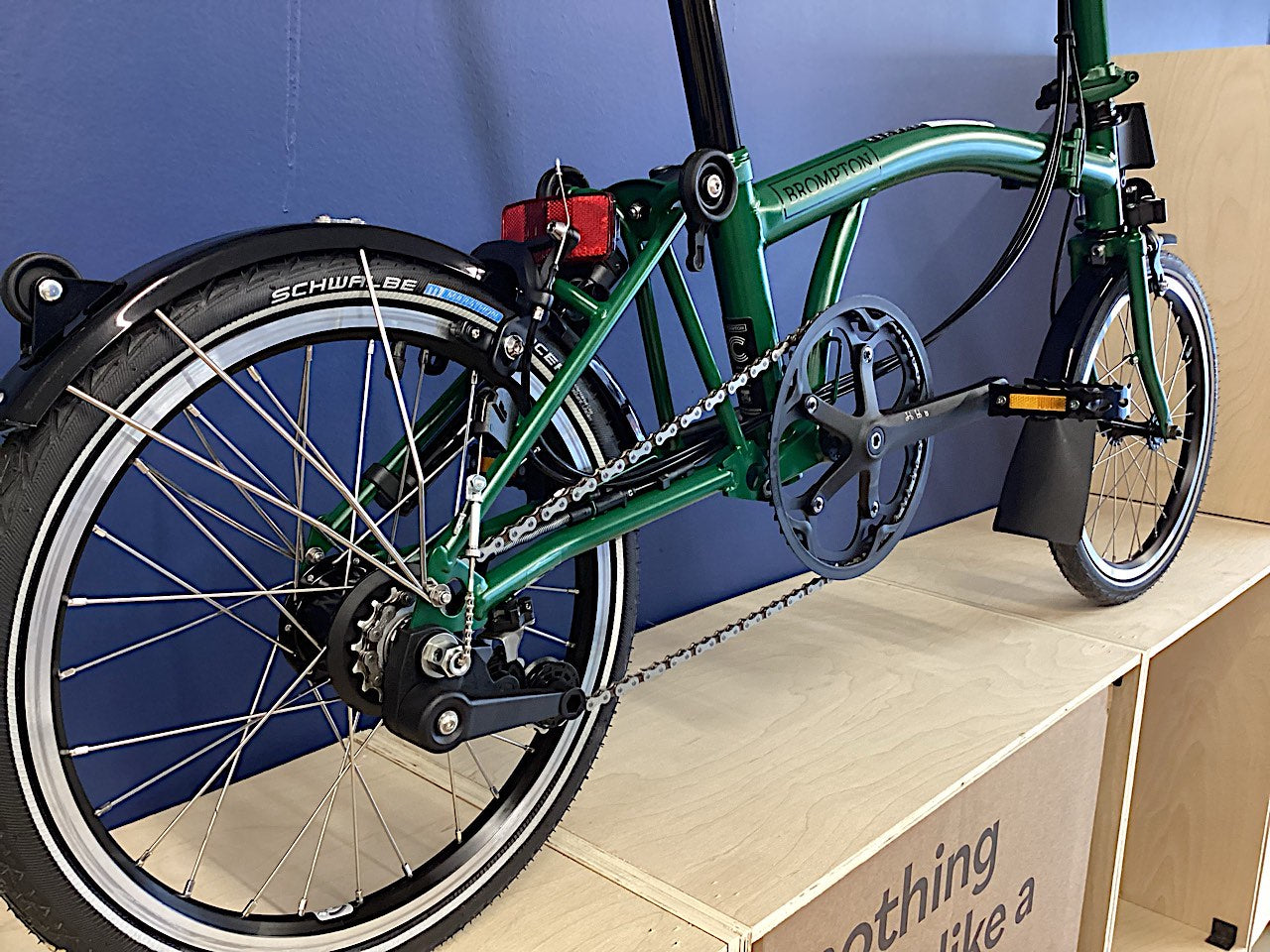 Brompton 2025 C Line Explore Mid Racing Green