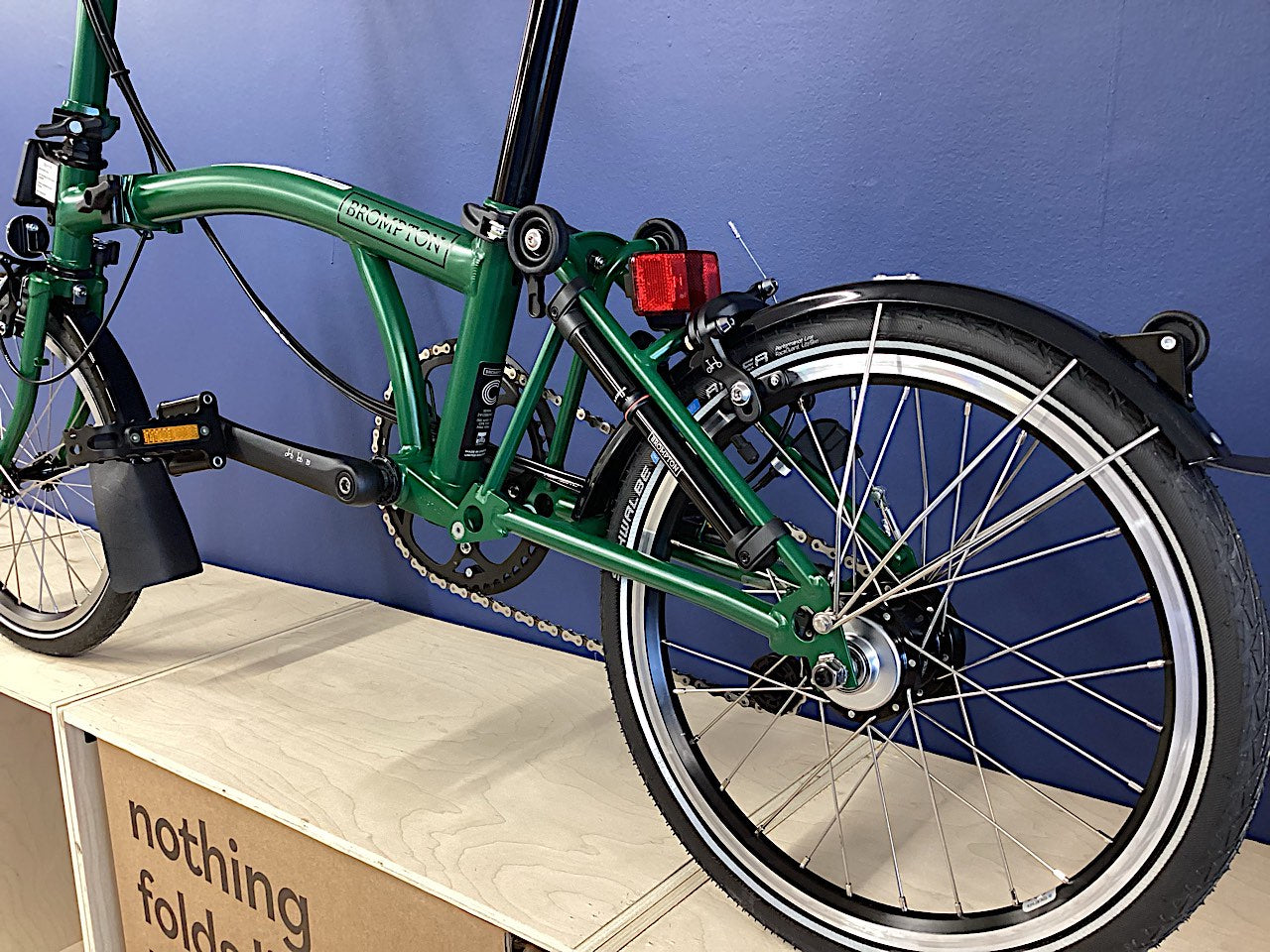 Brompton 2025 C Line Explore Mid Racing Green