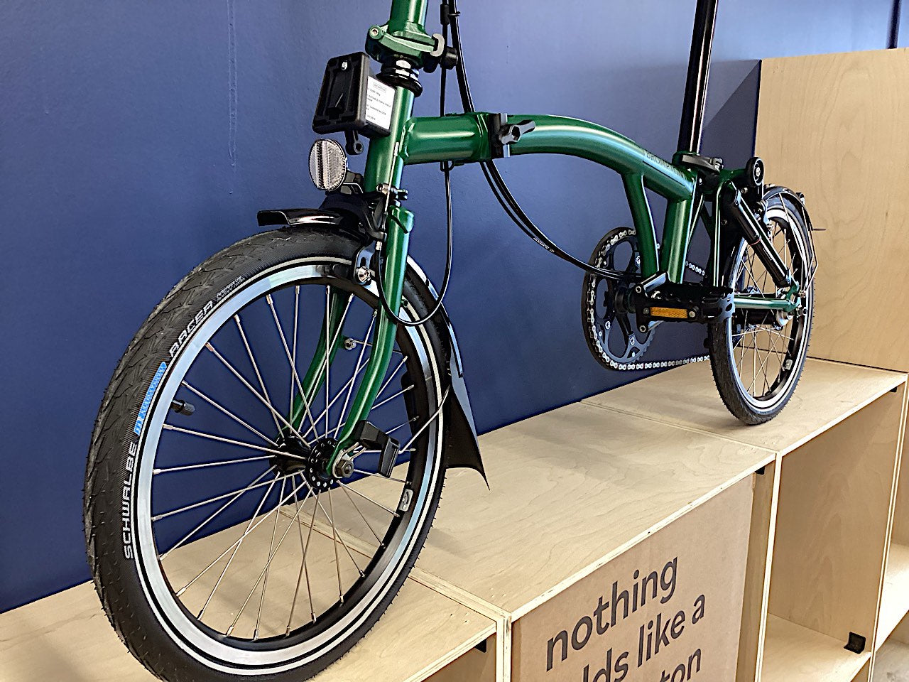 Brompton 2025 C Line Explore Mid Racing Green