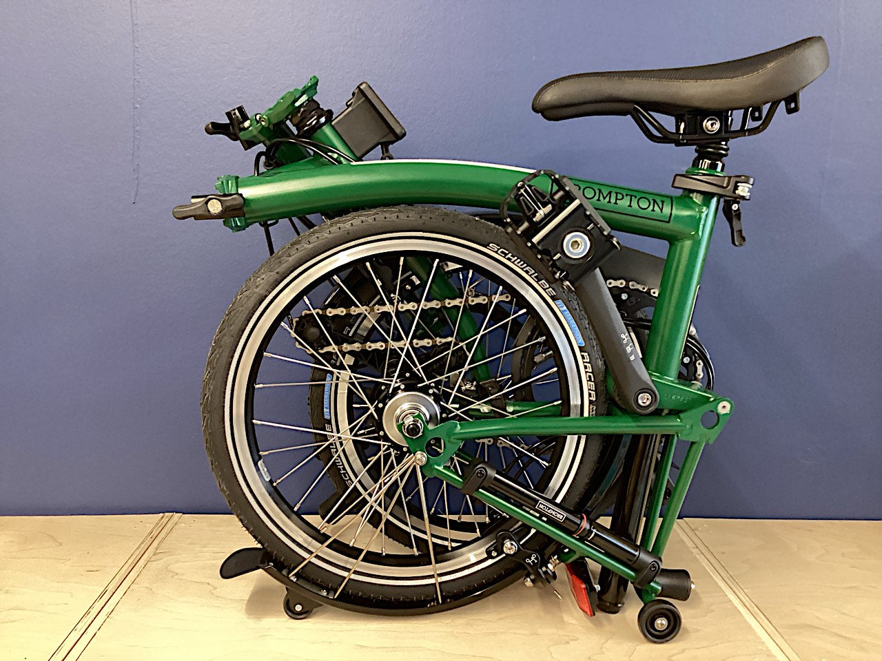 Brompton 2025 C Line Explore Mid Racing Green