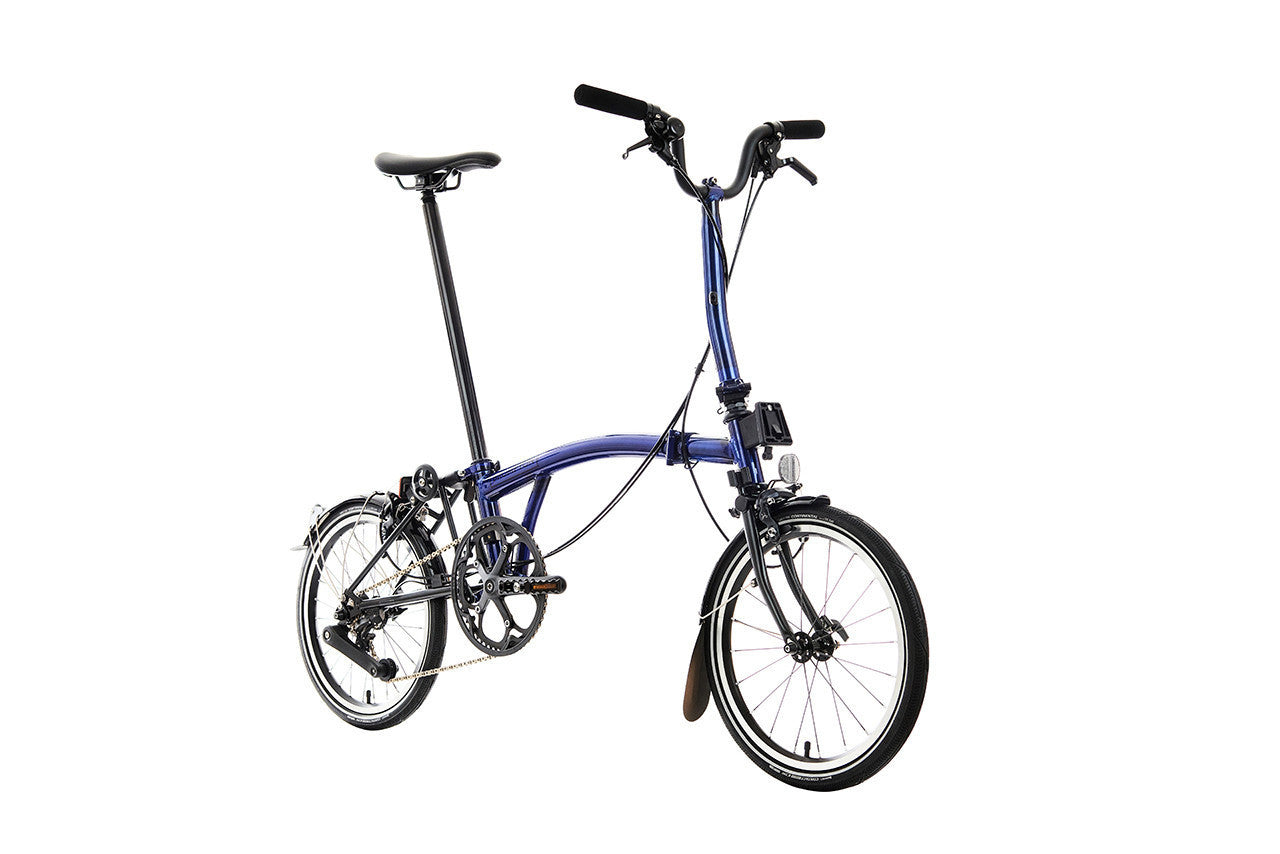 Brompton 2025 P Line Urban (4-speed) Bolt Blue Lacquer Pre-order