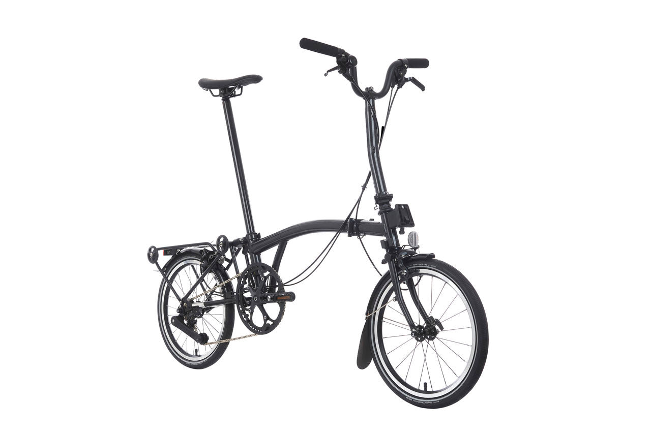 Brompton P-Line Explore (12-speed) Midnight Black Pre-order