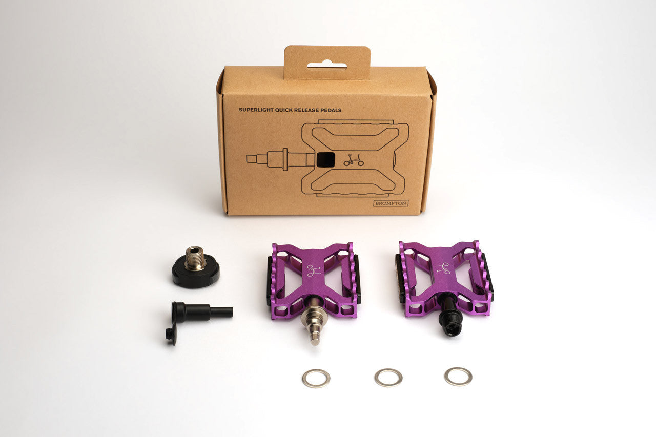 Brompton ColourLab Superlight Quick Release Pedals