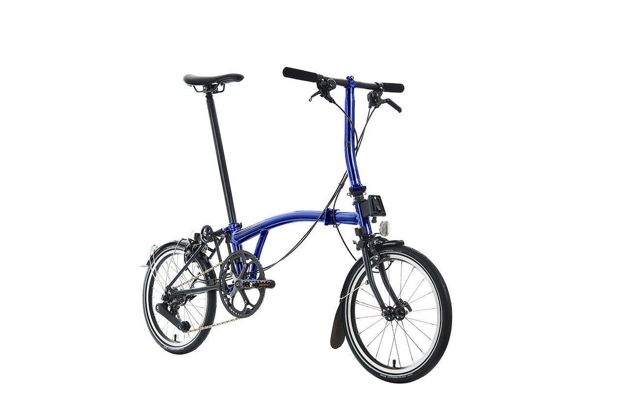 Brompton 2025 P Line Urban (4-speed) Bolt Blue Lacquer Pre-order