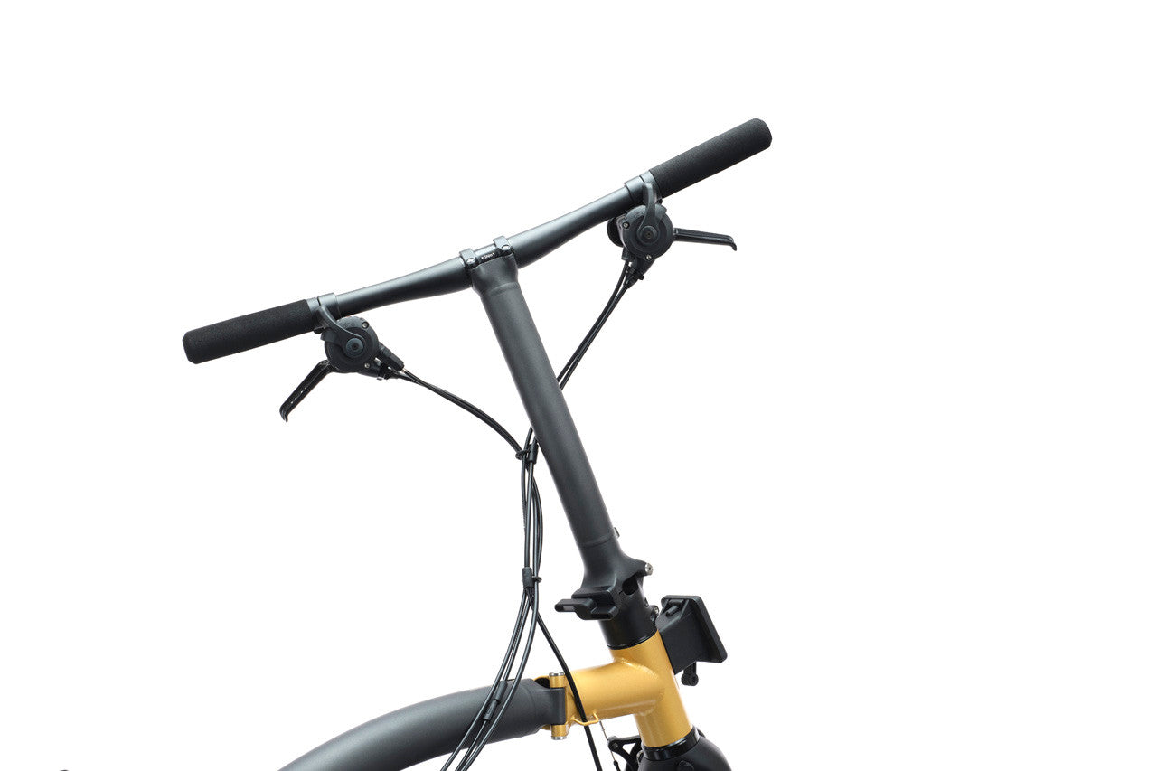 Brompton T Line Ceratech Black Gold 12-speed (Pre-order)