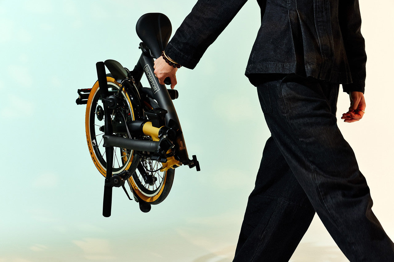 Brompton T Line Ceratech Black Gold 12-speed (Pre-order)