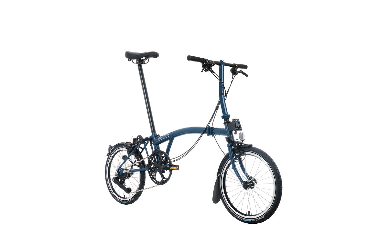 Brompton 2025 C Line Mk6 (12-speed) Low Ocean Blue (Coming Soon!)