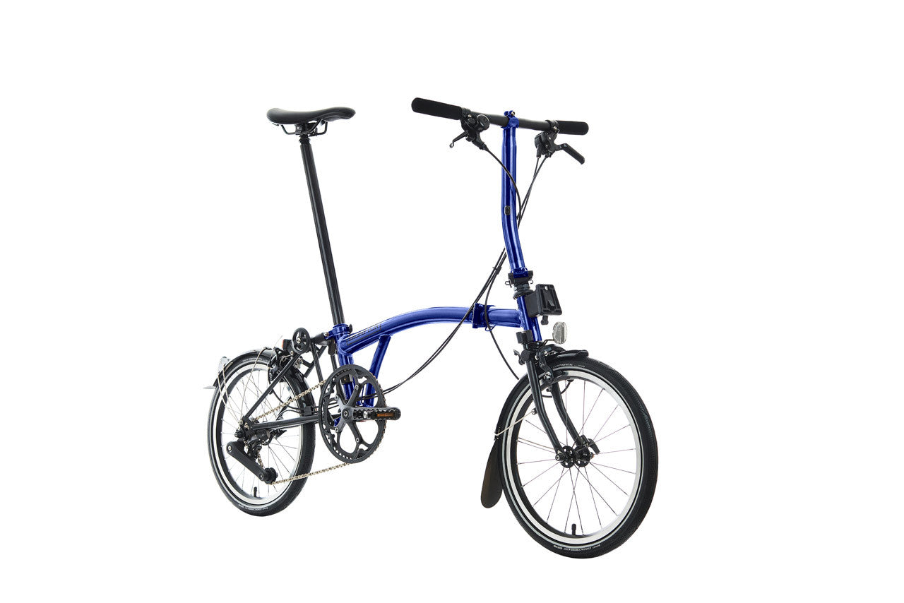 Brompton P-Line Explore (12-speed) Bolt Blue Pre-order