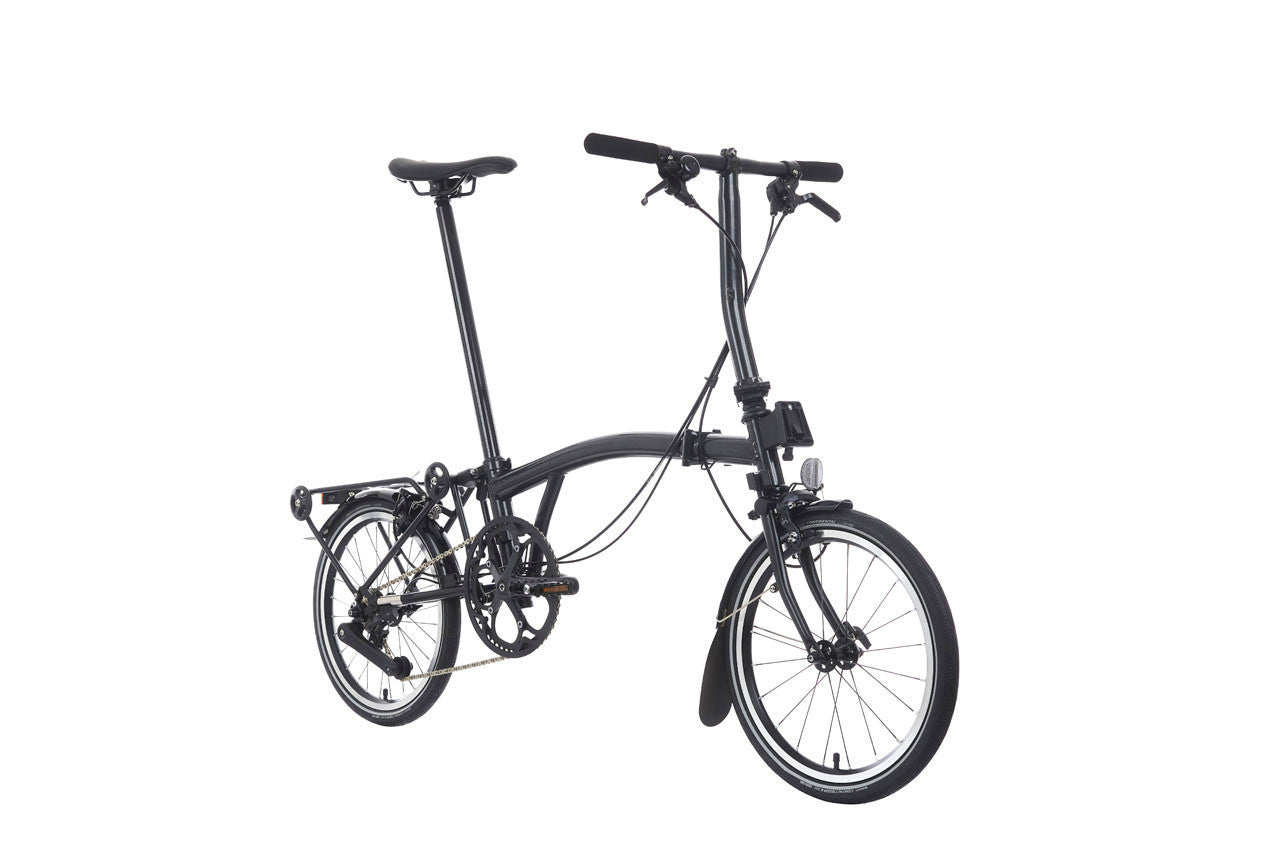 Brompton P-Line Explore (12-speed) Midnight Black Pre-order