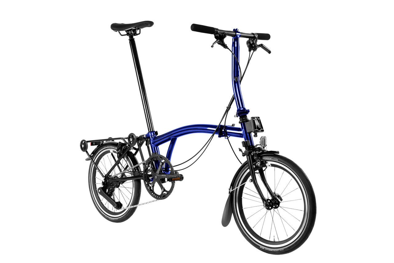 Brompton P-Line Explore (12-speed) Bolt Blue Pre-order